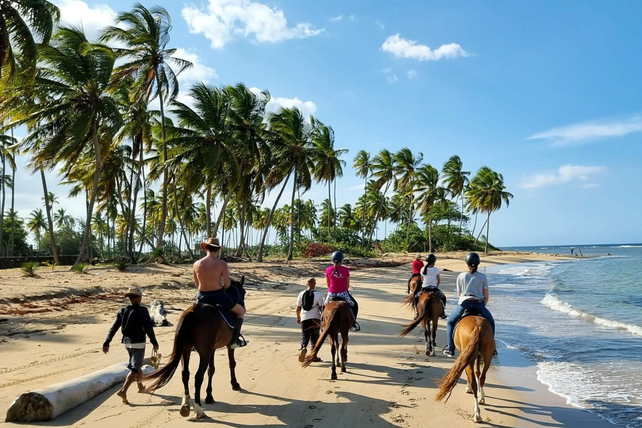 Balade à cheval sur les plages de République Dominicaine